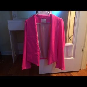 hot pink blazer ! rosa caliente blazer 💓